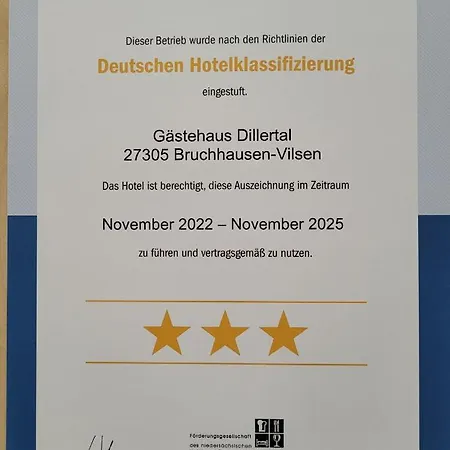 Gaestehaus Dillertal Bruchhausen-Vilsen